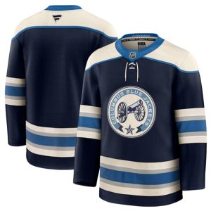 Columbus Blue Jackets Navy 2024-25 Alternate Stitched Jersey