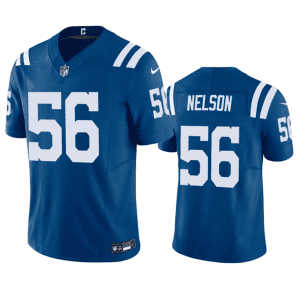 Indianapolis Colts #56 Quenton Nelson Blue 2023 F.U.S.E Vapor Untouchable Stitched Jersey