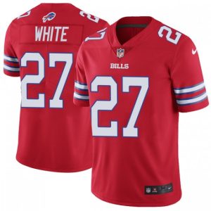 Buffalo Bills #27 Tredavious White Red Vapor Untouchable Limited Stitched Jersey