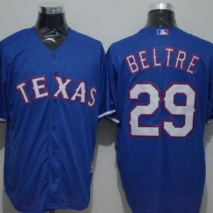 Rangers #29 Adrian Beltre Blue New Cool Base Stitched Jersey