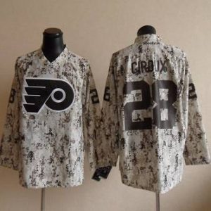 Flyers #28 Claude Giroux Camouflage Stitched Jersey