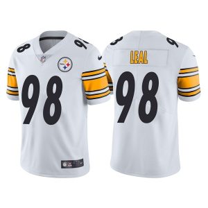 Pittsburgh Steelers #98 DeMarvin Leal White Vapor Untouchable Limited Stitched Jersey