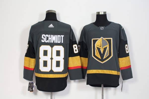 Vegas Golden Knights #88 Nate Schmidt Grey Stitched Adidas Jersey