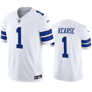 Dallas Cowboys #1 Jayron Kearse White 2023 F.U.S.E. Vapor Limited Stitched Jersey