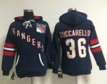 New York Rangers #36 Mats Zuccarello Navy Blue Old Time Heidi NHL Hoodie