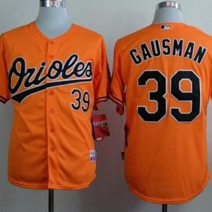 Orioles #39 Kevin Gausman Orange Cool Base Stitched Jersey