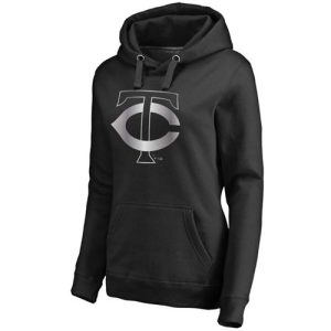 Minnesota Twins Platinum Collection Pullover Hoodie Black