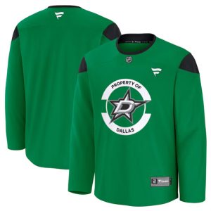 Dallas Stars Blank Green 2024-25 Team Practice Stitched Jersey