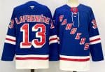 New York Rangers #13 Alexis Lafreniere Royal 2024-25 Home Stitched Jersey