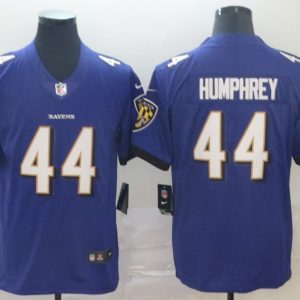 Baltimore Ravens #44 Marlon Humphrey Purple Vapor Untouchable Limited Jersey