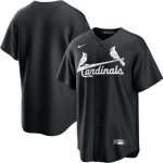 St. Louis Cardinals Blank Black Lights Out Limited Stitched Jersey