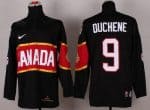 Olympic 2014 CA. #9 Matt Duchene Black Stitched Jersey