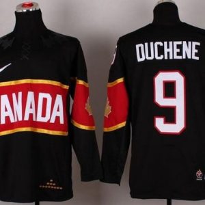 Olympic 2014 CA. #9 Matt Duchene Black Stitched Jersey