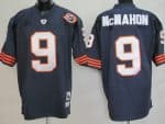 Mitchell Ness Bears #9 Jim McMahon Blue With Big Number Stitched Throwback Jersey