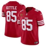 San Francisco 49ers #85 George Kittle Red 2023 F.U.S.E. With 1-Star C Patch Vapor Untouchable Limited Stitched Jersey