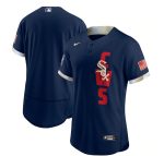Chicago White Sox Blank 2021 Navy All-Star Flex Base Stitched Jersey