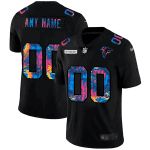 Atlanta Falcons Customized 2020 Black Crucial Catch Limited Stitched NFL Jersey