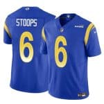 Los Angeles Rams #6 Drake Stoops Blue 2024 Draft F.U.S.E. Vapor Untouchable Stitched Jersey