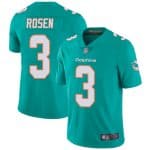 Miami Dolphins #3 Josh Rosen Aqua Green Vapor Untouchable Limited Stitched Jersey