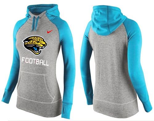 Nike Jacksonville Jaguars Performance Hoodie Grey Blue