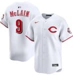 Cincinnati Reds #9 Matt McLain White 2025 Home Limited Stitched Jersey