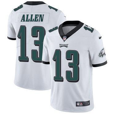 Philadelphia Eagles #13 Devon Allen White Vapor Untouchable Limited Stitched Jersey