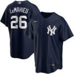 New York Yankees #26 DJ LeMahieu Navy Cool Base Stitched Jersey