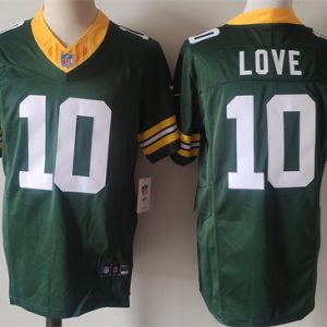 Green Bay Packers #10 Jordan Love Green Vapor 2024 F.U.S.E. Limited Stitched Jersey
