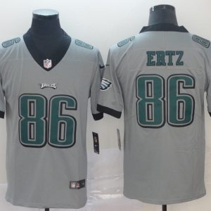 Philadelphia Eagles #86 Zach Ertz Silver Inverted Legend Stitched Jersey
