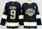 Los Angeles Kings #9 Adrian Kempe Black 2024-25 Home Stitched Jersey