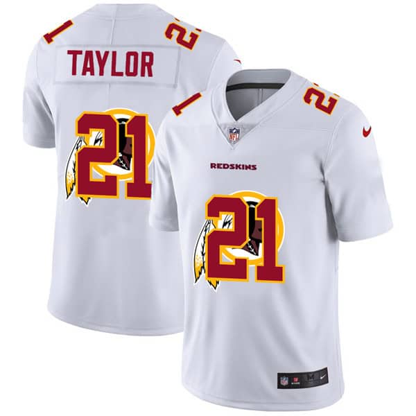 Washington Football Team #21 Sean Taylor White Stitched Jersey