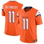 Denver Broncos #11 Josh Reynolds Orange 2024 F.U.S.E. Vapor Limited Stitched Jersey