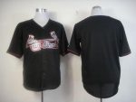 Cardinals Blank Black Fashion Stitched Jersey
