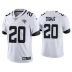 Jacksonville Jaguars #20 Daniel Thomas White Vapor Untouchable Limited Stitched Jersey