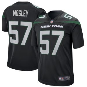 New York Jets #57 C.J. Mosley Black Stitched Jersey