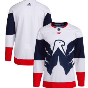 Washington Capitals Blank White Navy Stadium Series Stitched Jersey