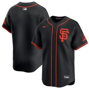 San Francisco Giants Blank Lee Black 2024 Alternate Limited Stitched Jersey