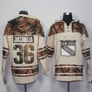 Rangers #36 Mats Zuccarello Cream Camo Stitched Jersey
