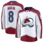 Colorado Avalanche #8 Cale Makar White 2024-25 Away Stitched Jersey