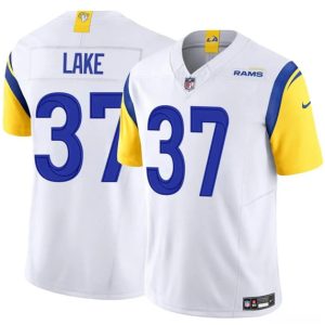 Los Angeles Rams #37 Quentin Lake White 2025 F.U.S.E. Vapor Untouchable Stitched Jersey