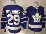 Maple Leafs #29 William Nylander Blue New Stitched Jersey