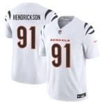 Cincinnati Bengals #91 Trey Hendrickson White 2025 F.U.S.E. Vapor Untouchable Limited Stitched Jersey