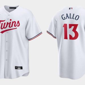 Minnesota Twins #13 Joey Gallo White Cool Base Stitched Jersey