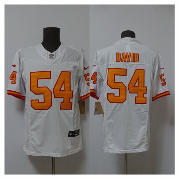 Tampa Bay Buccaneers #54 Lavonte David White 2025 F.U.S.E. Vapor Limited Football Stitched Jersey