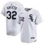 Chicago White Sox #32 Gavin Sheets White 2024 Home Limited Stitched Jersey