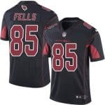 Cardinals #85 Darren Fells Black Stitched Limited Rush Nike Jersey