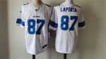 Detroit Lions #87 Sam LaPorta White 2024 F.U.S.E. Vapor Limited Stitched Jersey