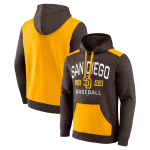 San Diego Padres Brown Gold Chip In Pullover Hoodie