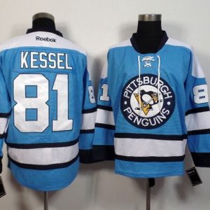 Penguins #81 Phil Kessel Light Blue Alternate Stitched Jersey