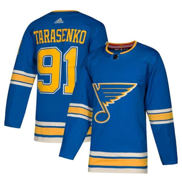 St. Louis Blues #91 Vladimir Tarasenko Blue Stitched Jersey